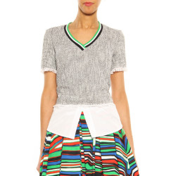T-Shirt Pinko black-white